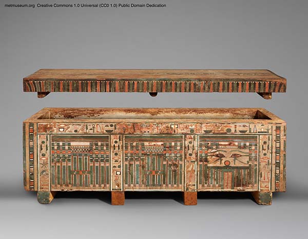 Coffin of Khnumhotep. Metropolitan Museum of Art, U.S.A.