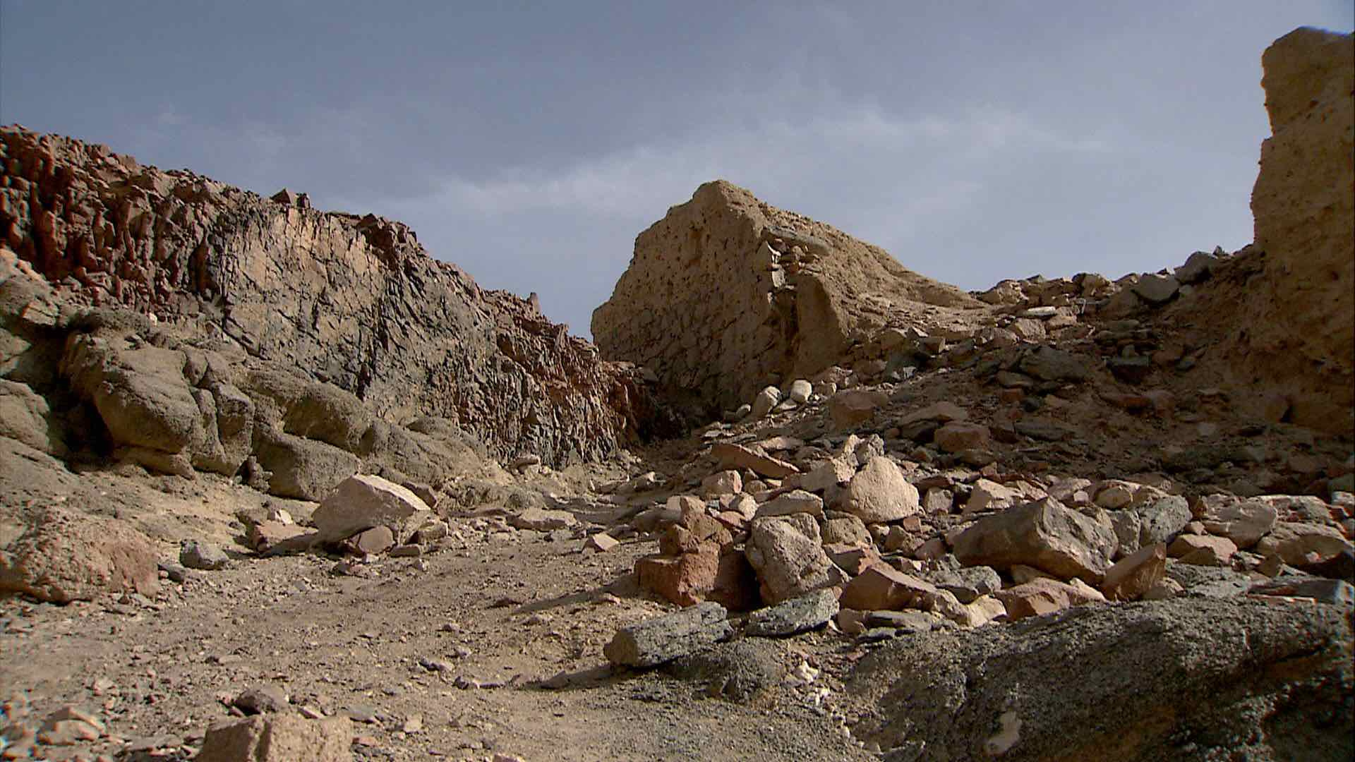 The site of the chapel named, Lord is my Bannor, at Rephidim.