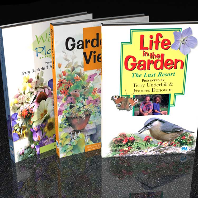 Pack shot of three programmes made for the National Trust